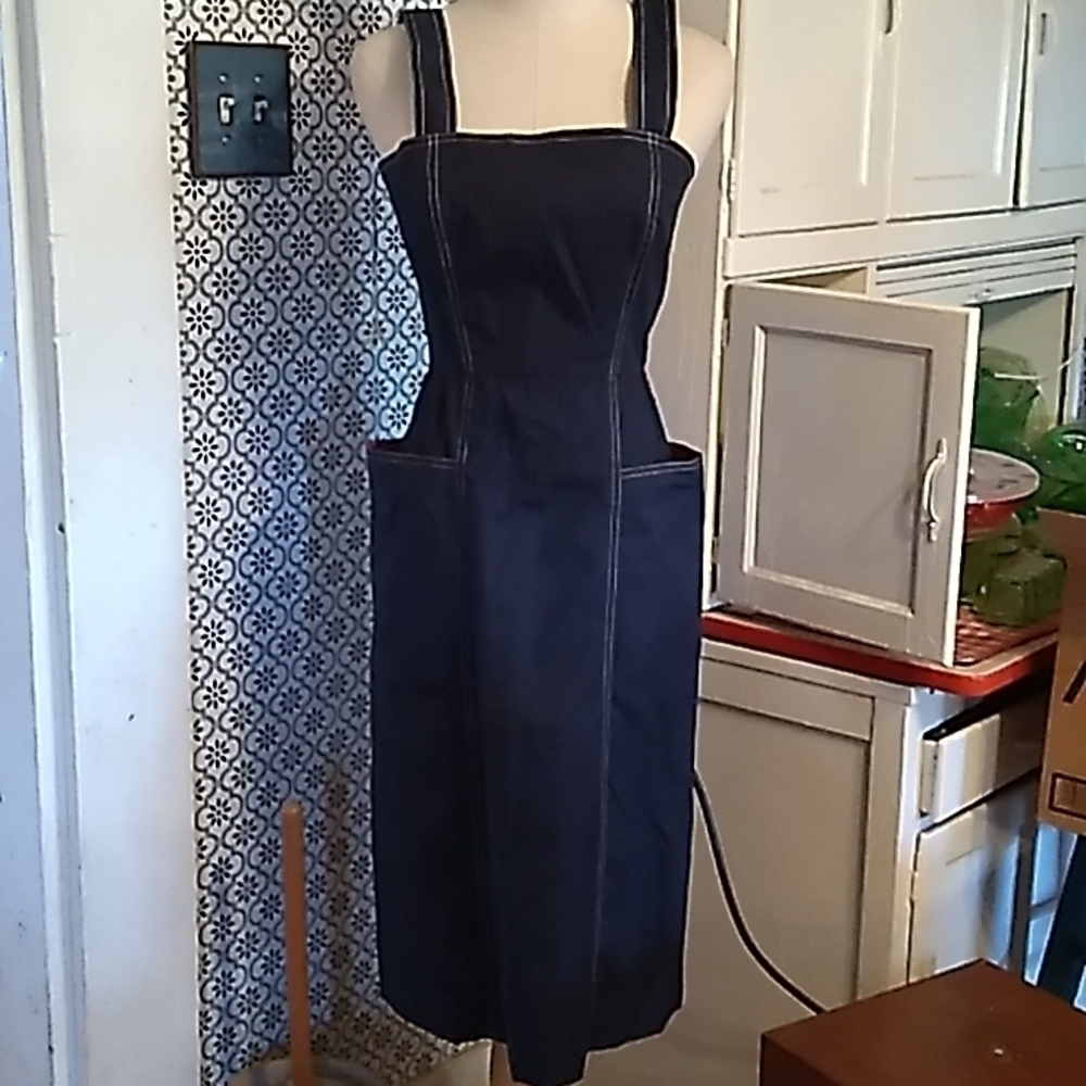 Vintage 1970s blue dress 👗 by Ned Gould nwt